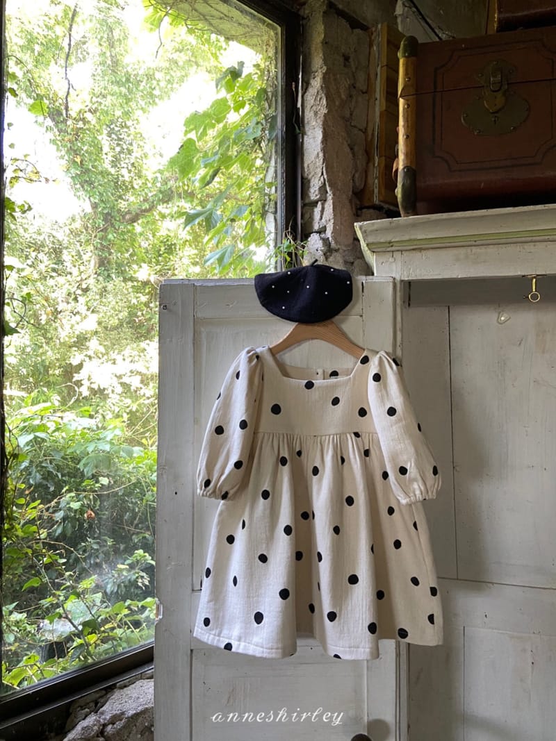 ANNE SHIRLEY - Korean Children Fashion - #Kfashion4kids - Fall Dot One-piece - 5