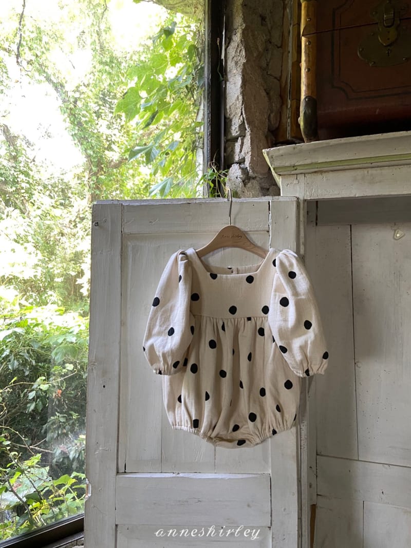 ANNE SHIRLEY - Korean Children Fashion - #Kfashion4kids - Fall Moi Dot Bodysuit - 5
