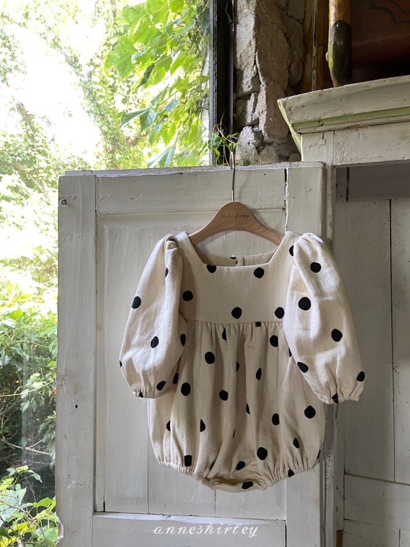 ANNE SHIRLEY - Korean Children Fashion - #Kfashion4kids - Fall Moi Dot Bodysuit - 6