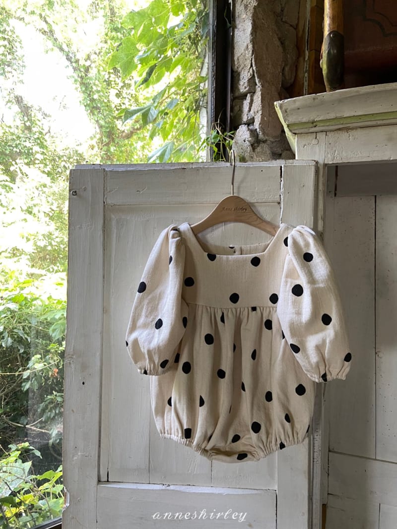 ANNE SHIRLEY - Korean Children Fashion - #Kfashion4kids - Fall Moi Dot Bodysuit - 8