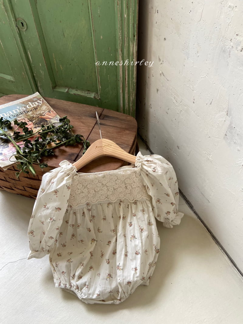 ANNE SHIRLEY - Korean Children Fashion - #Kfashion4kids - Leaf Puff Bodysuit - 6