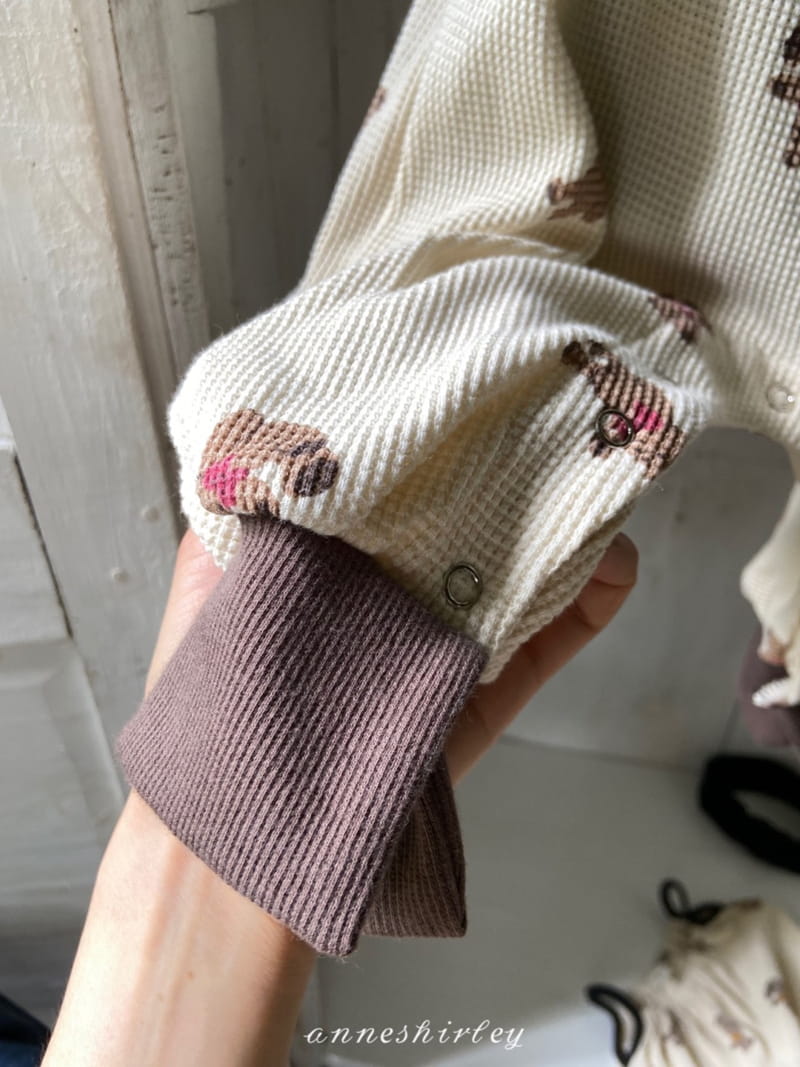 ANNE SHIRLEY - Korean Children Fashion - #Kfashion4kids - Waffle Bodysuit - 3