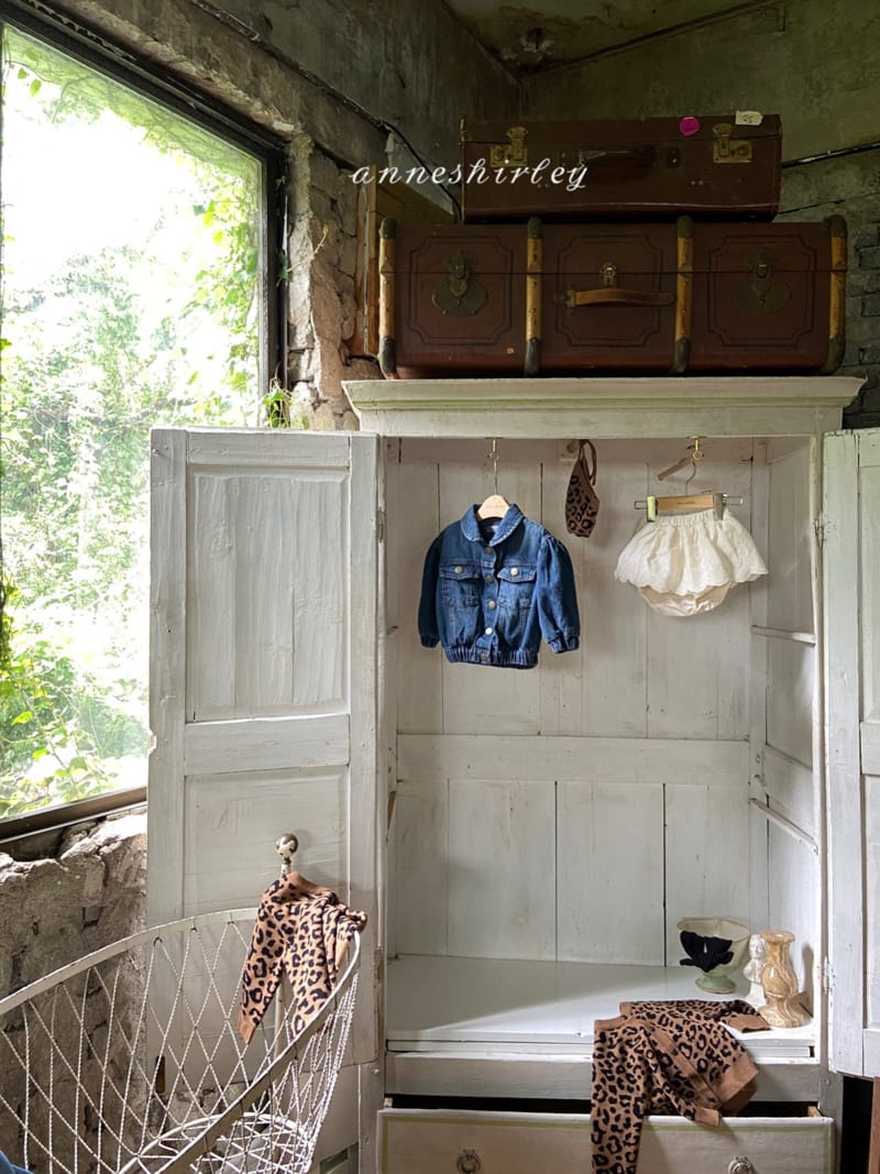 ANNE SHIRLEY - Korean Children Fashion - #Kfashion4kids - Puff Denim Jacket - 2