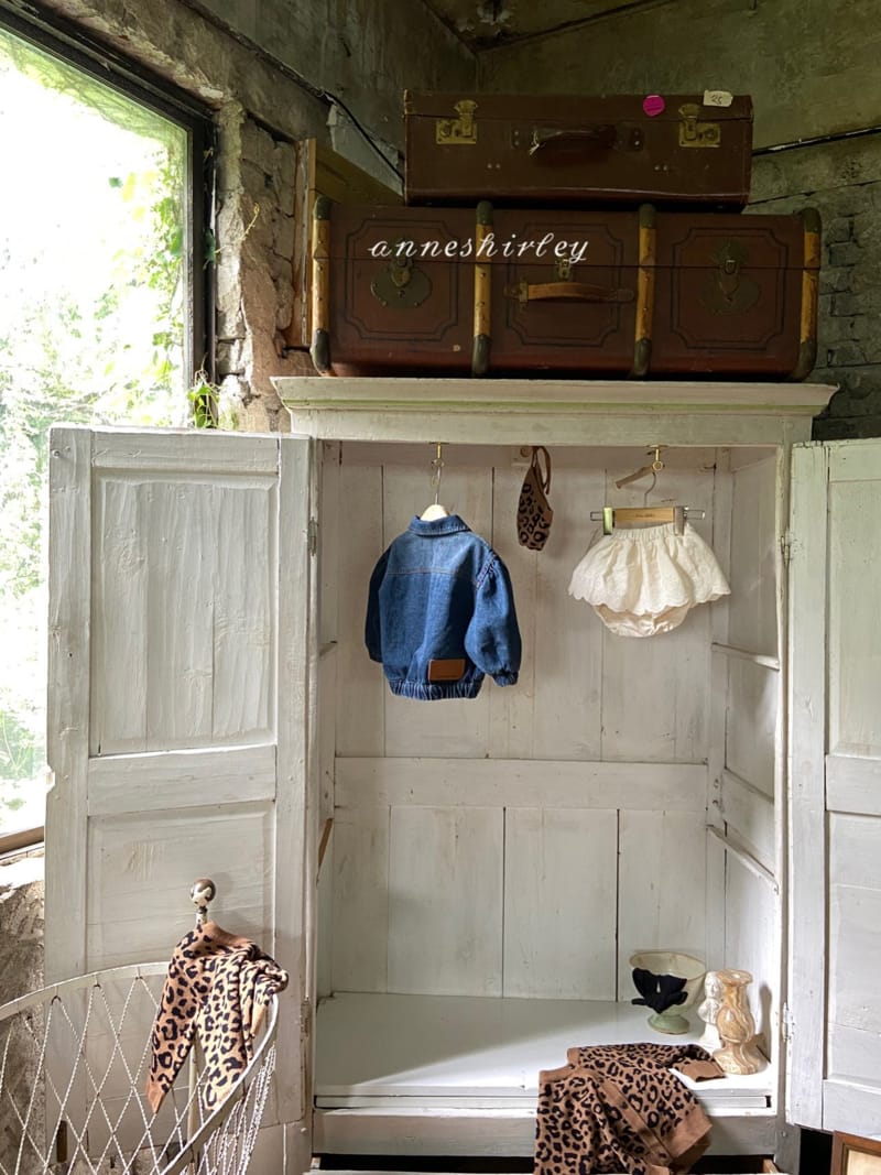 ANNE SHIRLEY - Korean Children Fashion - #Kfashion4kids - Puff Denim Jacket - 5