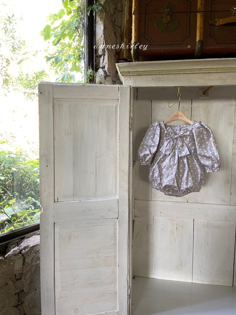 ANNE SHIRLEY - Korean Children Fashion - #Kfashion4kids - Juwelly Ribbon Bodysuit - 6