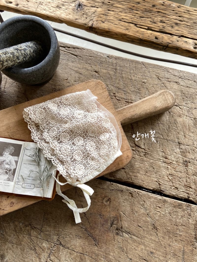 ANNE SHIRLEY - Korean Children Fashion - #Kfashion4kids - Wisper Lace Bonnet - 5