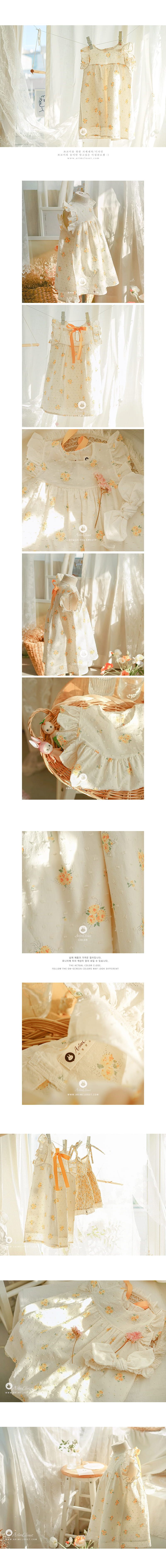 ARIM CLOSET - Korean Children Fashion - #Kfashion4kids - Ribbon One-piece - 2
