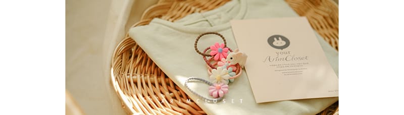 ARIM CLOSET - Korean Children Fashion - #Kfashion4kids - Flower Hairring [set of 3]