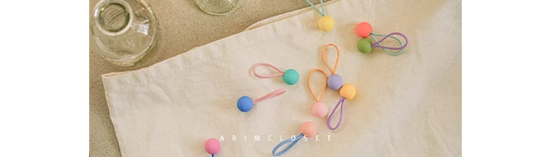 ARIM CLOSET - Korean Children Fashion - #Kfashion4kids - Balloon Hairring [set of 2]