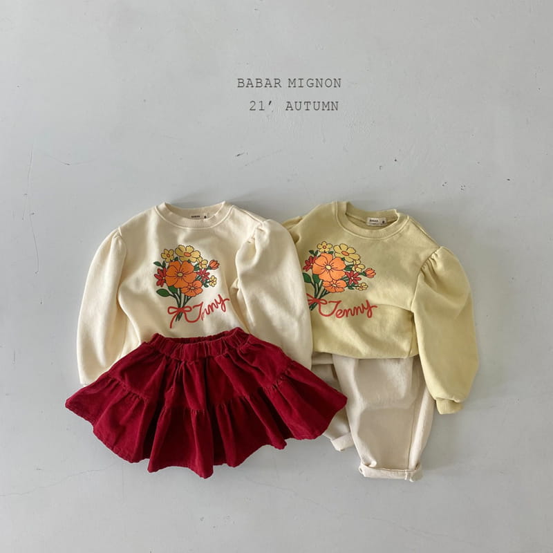 BABAR MIGNON - Korean Children Fashion - #Kfashion4kids - Flower Bucket Sweatshirt - 11