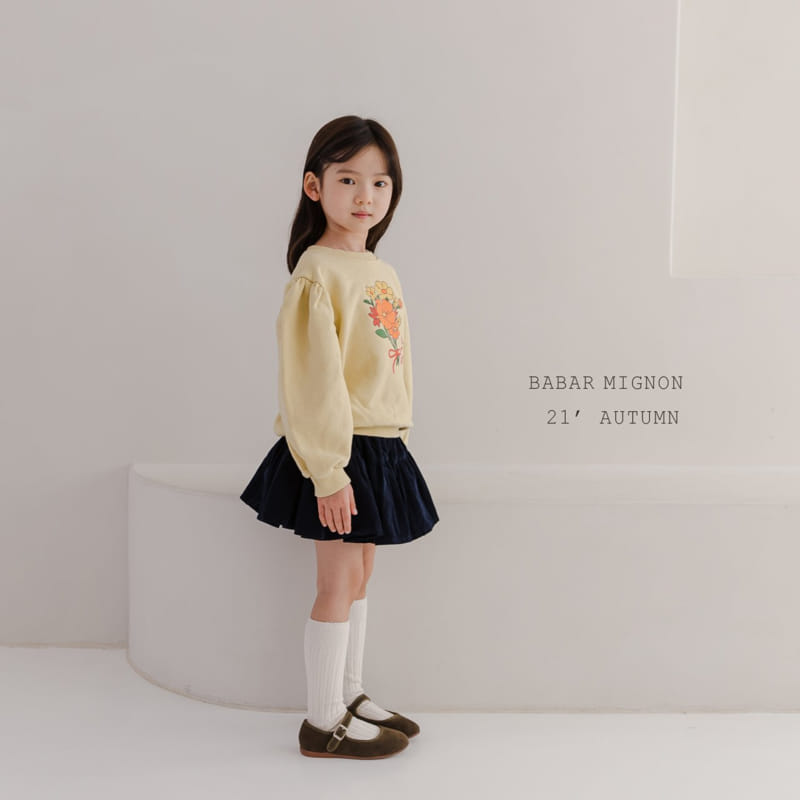 BABAR MIGNON - Korean Children Fashion - #Kfashion4kids - Flower Bucket Sweatshirt - 12