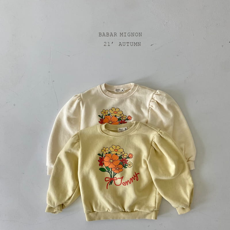 BABAR MIGNON - Korean Children Fashion - #Kfashion4kids - Flower Bucket Sweatshirt - 3