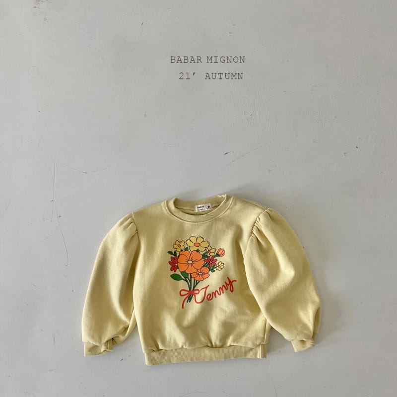 BABAR MIGNON - Korean Children Fashion - #Kfashion4kids - Flower Bucket Sweatshirt - 4