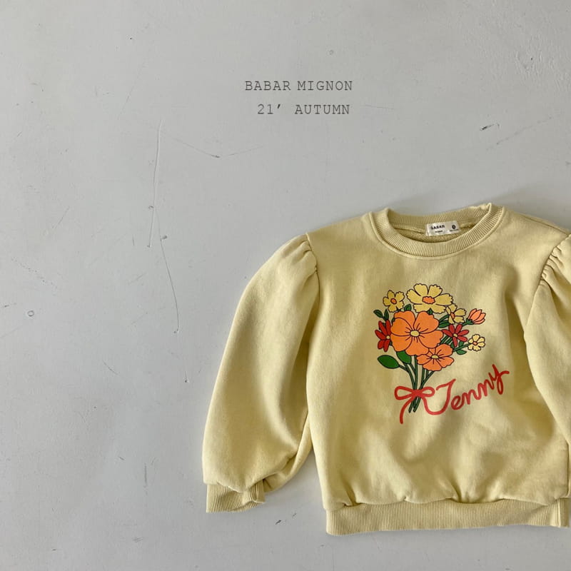BABAR MIGNON - Korean Children Fashion - #Kfashion4kids - Flower Bucket Sweatshirt - 5
