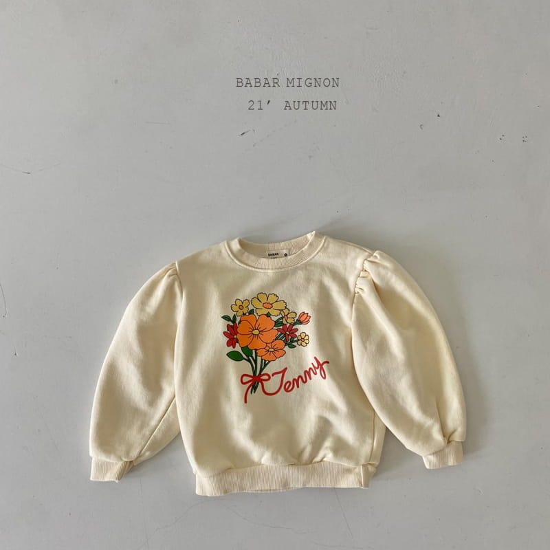 BABAR MIGNON - Korean Children Fashion - #Kfashion4kids - Flower Bucket Sweatshirt - 7