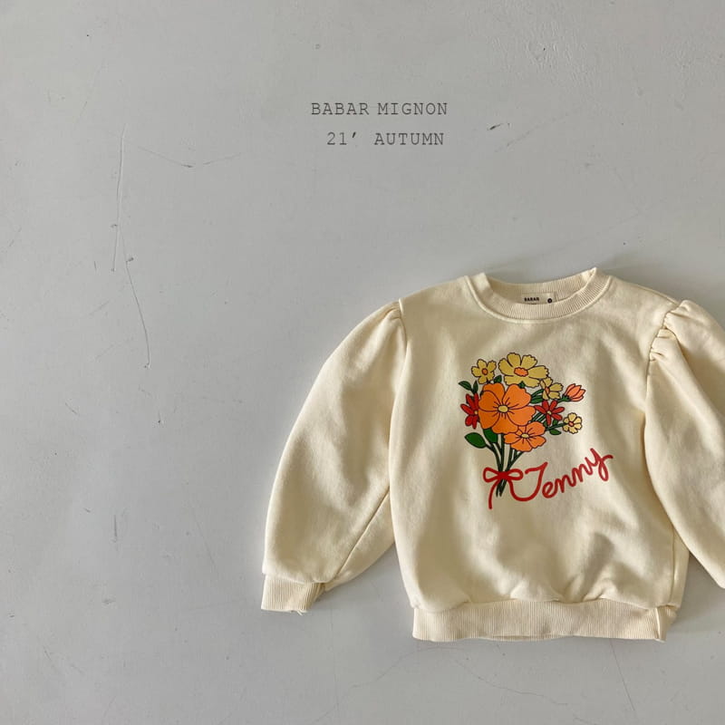 BABAR MIGNON - Korean Children Fashion - #Kfashion4kids - Flower Bucket Sweatshirt - 8