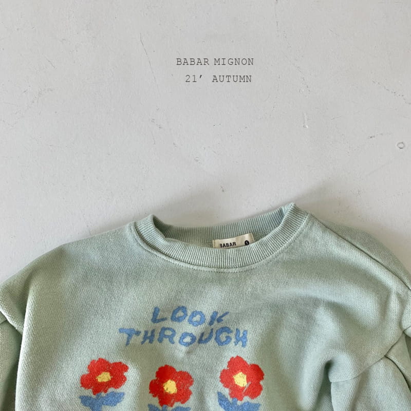 BABAR MIGNON - Korean Children Fashion - #Kfashion4kids - Flower Sweatshirt - 11