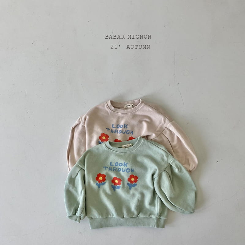 BABAR MIGNON - Korean Children Fashion - #Kfashion4kids - Flower Sweatshirt - 3