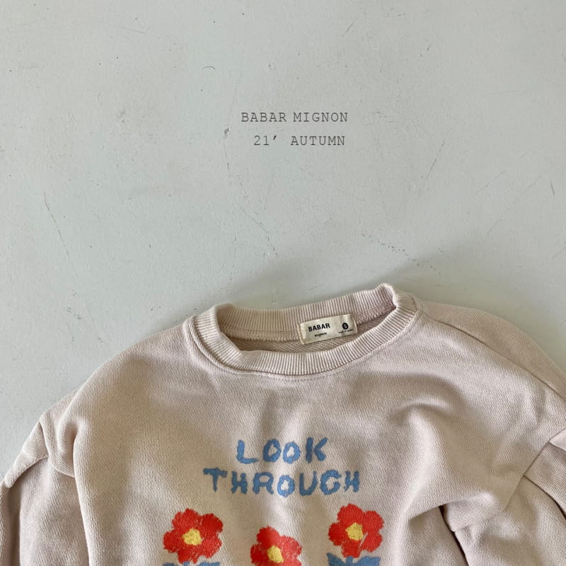 BABAR MIGNON - Korean Children Fashion - #Kfashion4kids - Flower Sweatshirt - 7