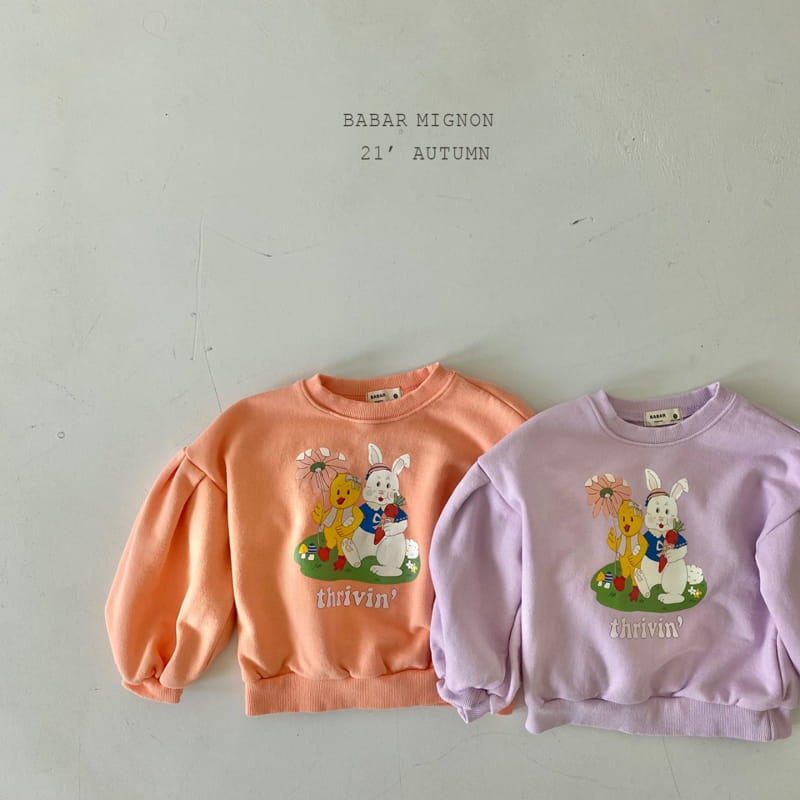 BABAR MIGNON - Korean Children Fashion - #Kfashion4kids - Friends Sweatshirt
