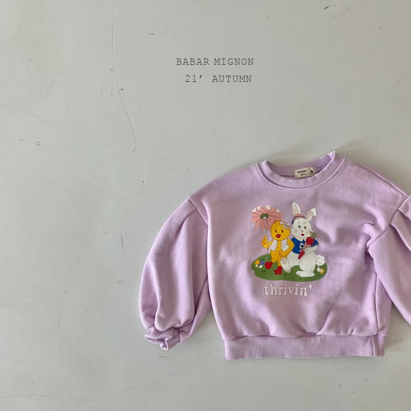 BABAR MIGNON - Korean Children Fashion - #Kfashion4kids - Friends Sweatshirt - 8
