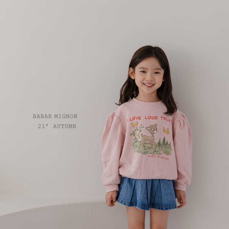 BABAR MIGNON - Korean Children Fashion - #Kfashion4kids - Bambi Sweatshirt - 11