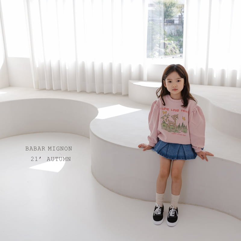 BABAR MIGNON - Korean Children Fashion - #Kfashion4kids - Bambi Sweatshirt - 12