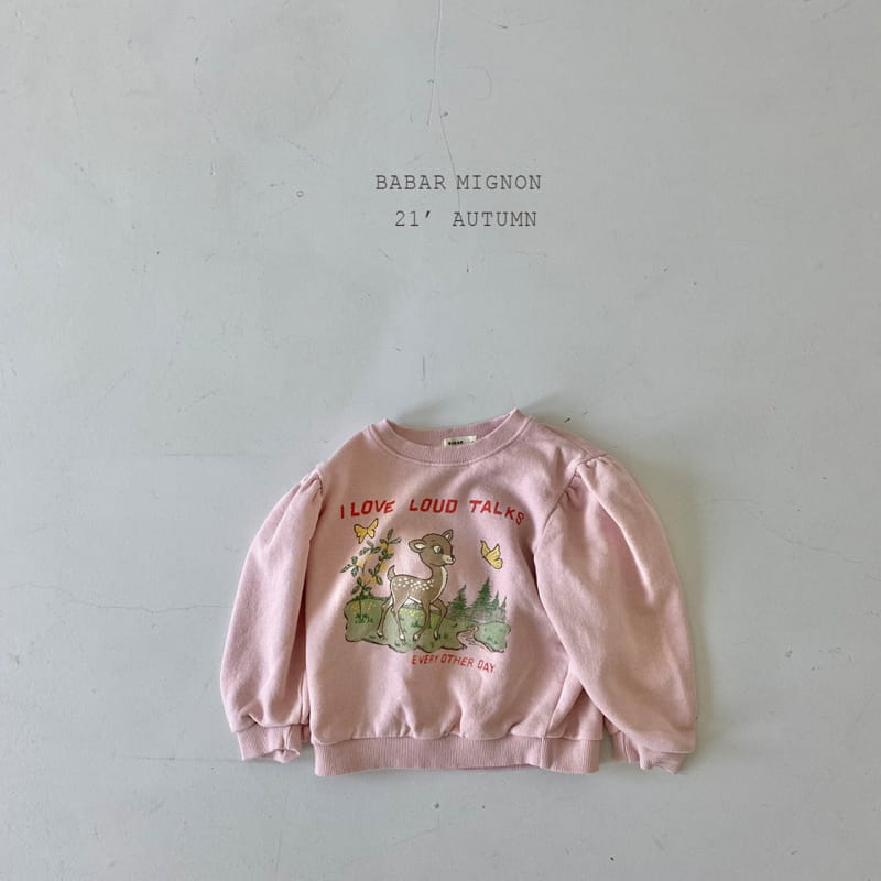 BABAR MIGNON - Korean Children Fashion - #Kfashion4kids - Bambi Sweatshirt - 3