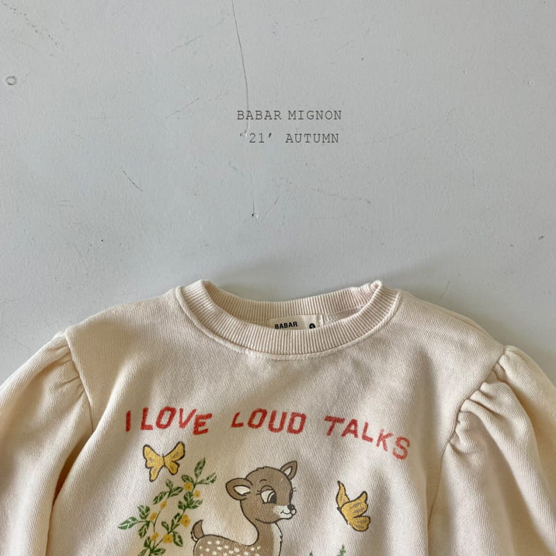 BABAR MIGNON - Korean Children Fashion - #Kfashion4kids - Bambi Sweatshirt - 8