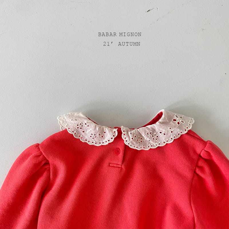 BABAR MIGNON - Korean Children Fashion - #Kfashion4kids - Lace Sweatshirt - 10