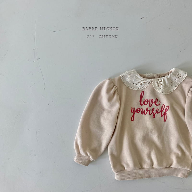 BABAR MIGNON - Korean Children Fashion - #Kfashion4kids - Lace Sweatshirt - 12