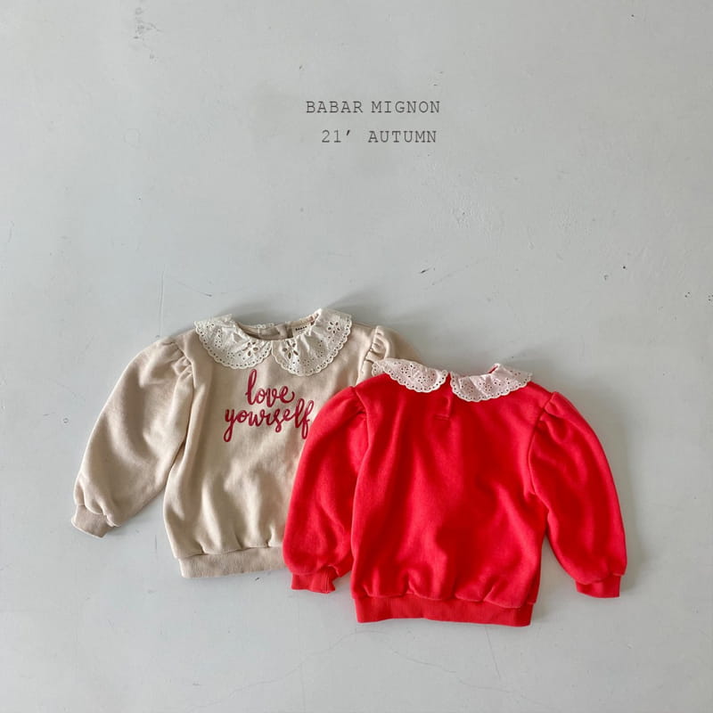 BABAR MIGNON - Korean Children Fashion - #Kfashion4kids - Lace Sweatshirt - 3