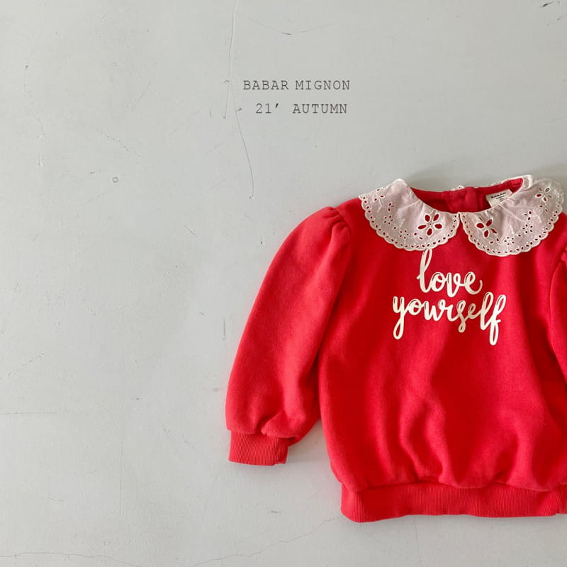 BABAR MIGNON - Korean Children Fashion - #Kfashion4kids - Lace Sweatshirt - 7