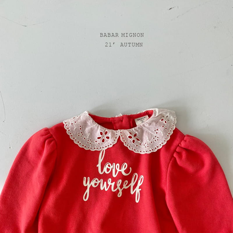 BABAR MIGNON - Korean Children Fashion - #Kfashion4kids - Lace Sweatshirt - 8