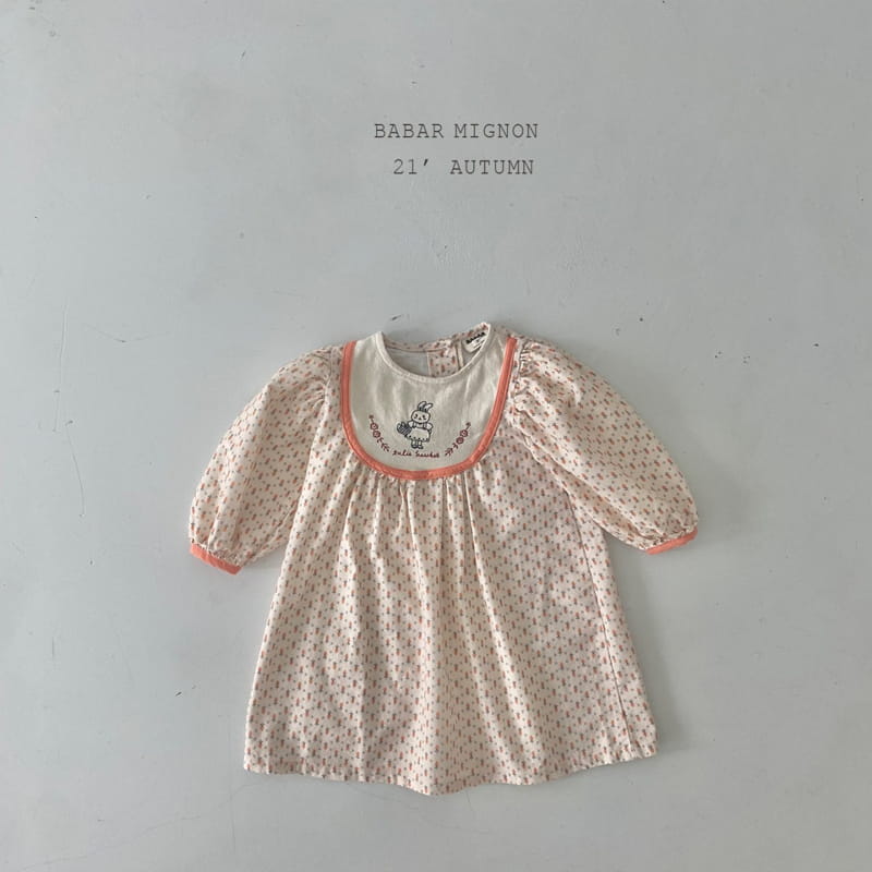 BABAR MIGNON - Korean Children Fashion - #Kfashion4kids - Rabbit Embroidery One-piece - 11
