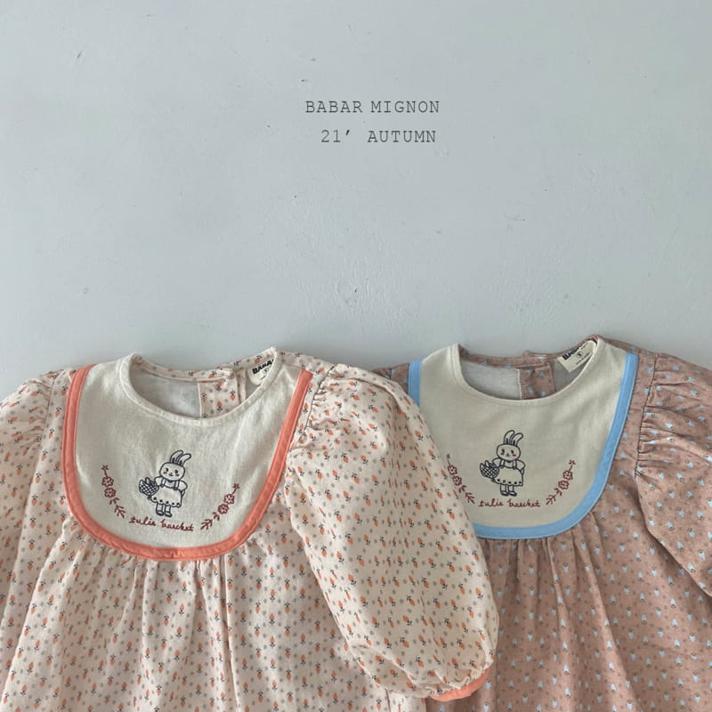 BABAR MIGNON - Korean Children Fashion - #Kfashion4kids - Rabbit Embroidery One-piece - 2