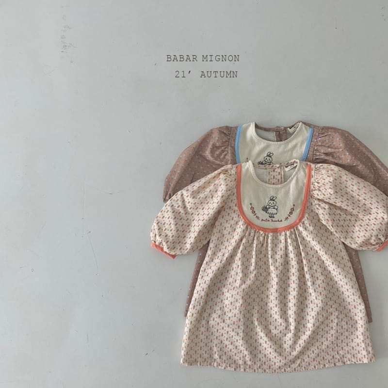 BABAR MIGNON - Korean Children Fashion - #Kfashion4kids - Rabbit Embroidery One-piece - 4