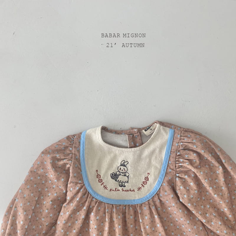 BABAR MIGNON - Korean Children Fashion - #Kfashion4kids - Rabbit Embroidery One-piece - 8
