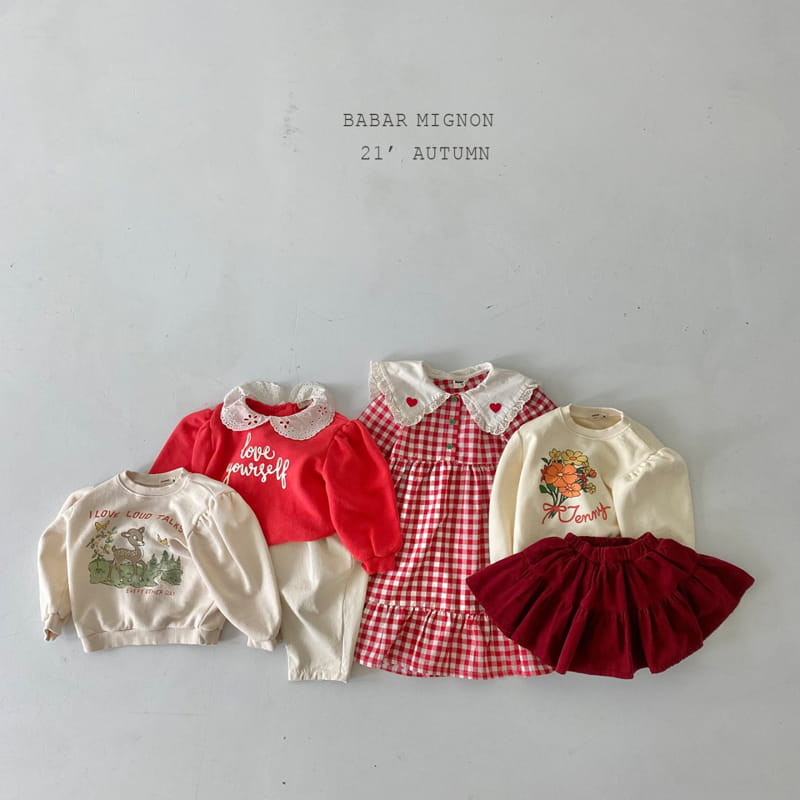 BABAR MIGNON - Korean Children Fashion - #Kfashion4kids - Lovely Corduroy Skirt - 12