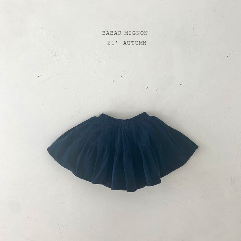 BABAR MIGNON - Korean Children Fashion - #Kfashion4kids - Lovely Corduroy Skirt - 4