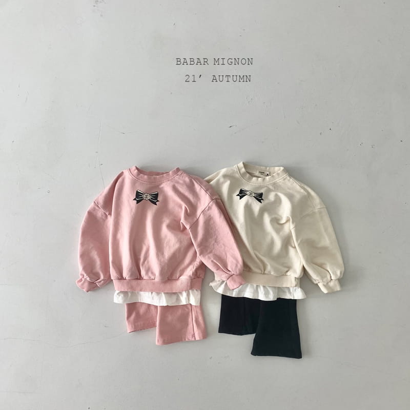 BABAR MIGNON - Korean Children Fashion - #Kfashion4kids - Cha Top Bottom Set - 2