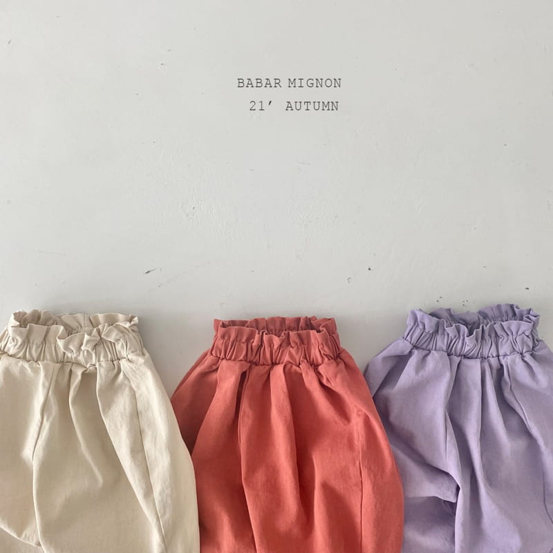 BABAR MIGNON - Korean Children Fashion - #Kfashion4kids - Sausage Pants