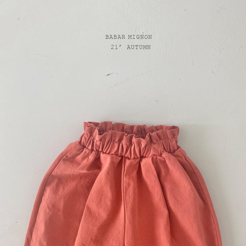 BABAR MIGNON - Korean Children Fashion - #Kfashion4kids - Sausage Pants - 10
