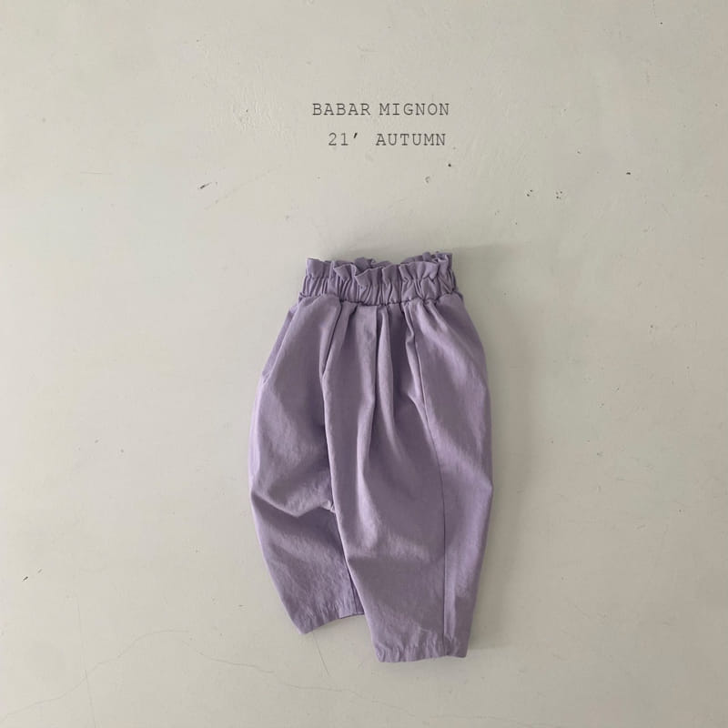 BABAR MIGNON - Korean Children Fashion - #Kfashion4kids - Sausage Pants - 12