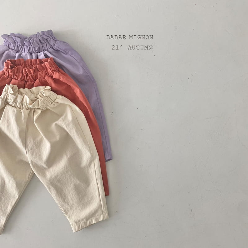 BABAR MIGNON - Korean Children Fashion - #Kfashion4kids - Sausage Pants - 3