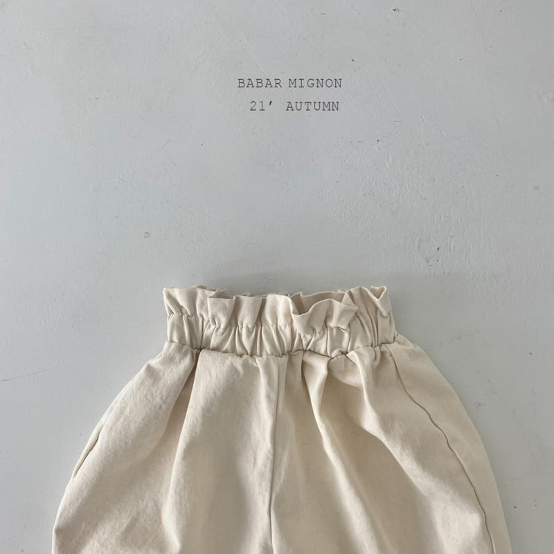 BABAR MIGNON - Korean Children Fashion - #Kfashion4kids - Sausage Pants - 7