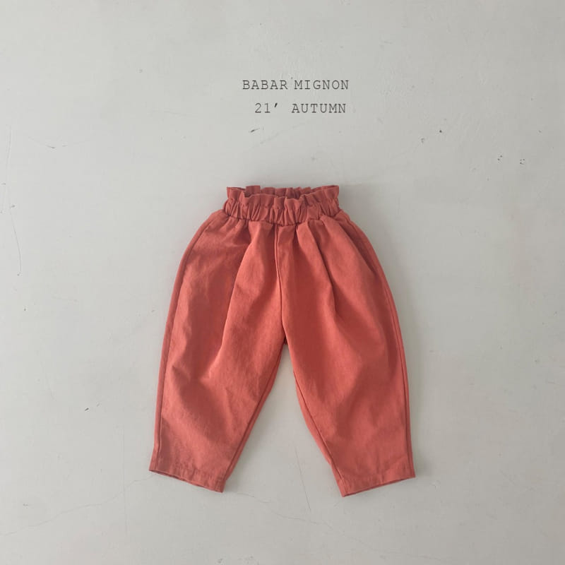 BABAR MIGNON - Korean Children Fashion - #Kfashion4kids - Sausage Pants - 8