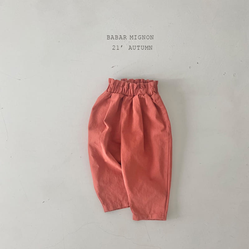 BABAR MIGNON - Korean Children Fashion - #Kfashion4kids - Sausage Pants - 9