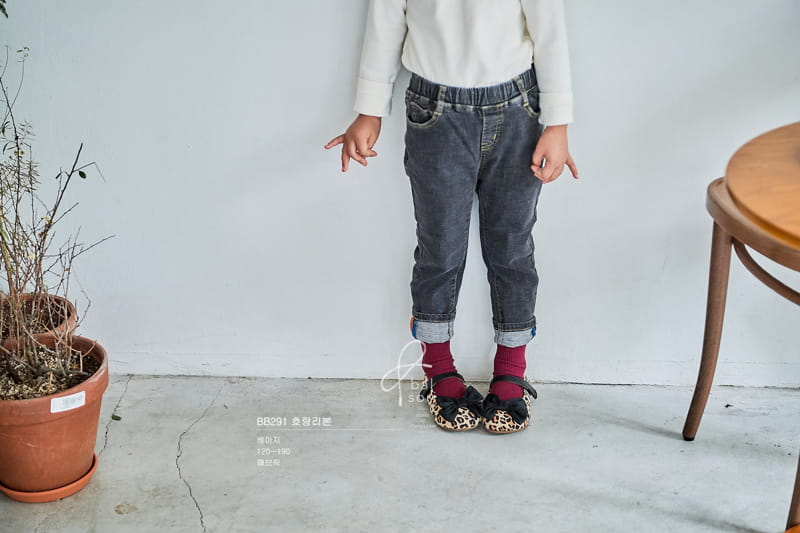 BABYZZAM - Korean Children Fashion - #Kfashion4kids - Tiger Ribbon Flats - 11