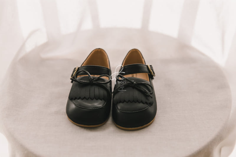 BABYZZAM - Korean Children Fashion - #Kfashion4kids - Mustache Ribbon Flats - 5